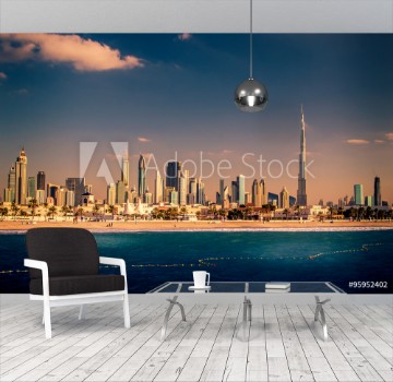 Picture of Skyline Downtown in Dubai United Arab Emirates